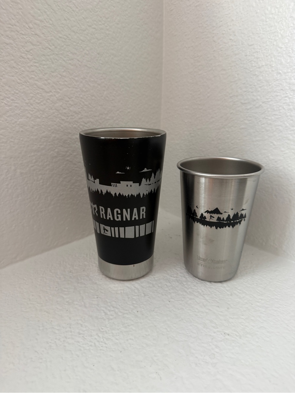 Klean Kanteen Ragnar Stainless Steel Pint Cup Set (2)